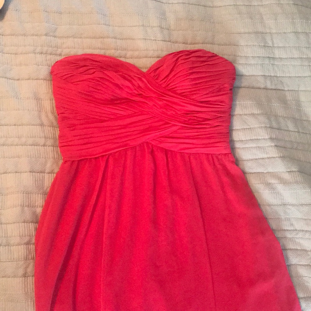 Pink ball gown